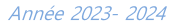 Année 2023- 2024